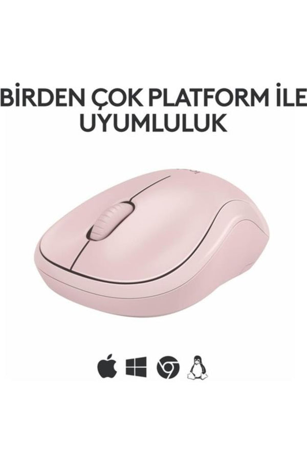 Logitech M240 Pembe Kablosuz Mouse Outlet
