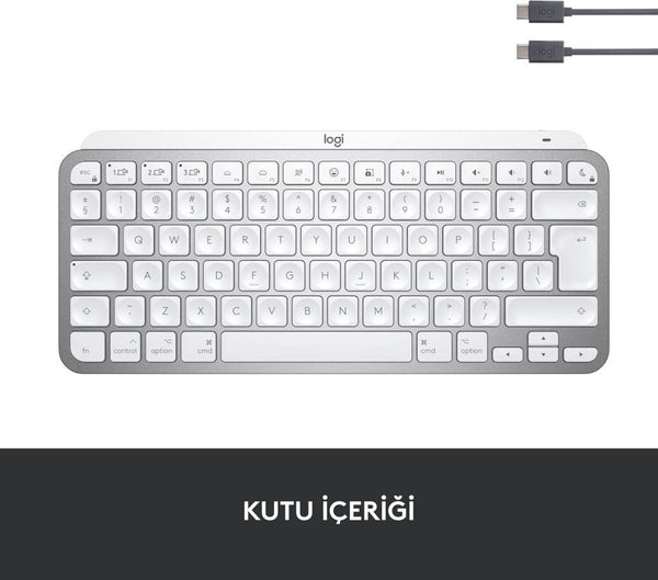 Logitech MX Keys Mini MAC İngilizce Kablosuz Klavye