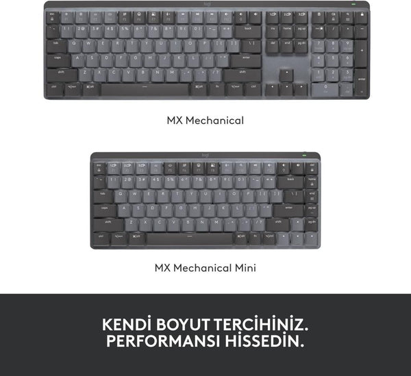 Logitech Mx Mechanical 920-010757 Kablosuz Mekanik Klavye