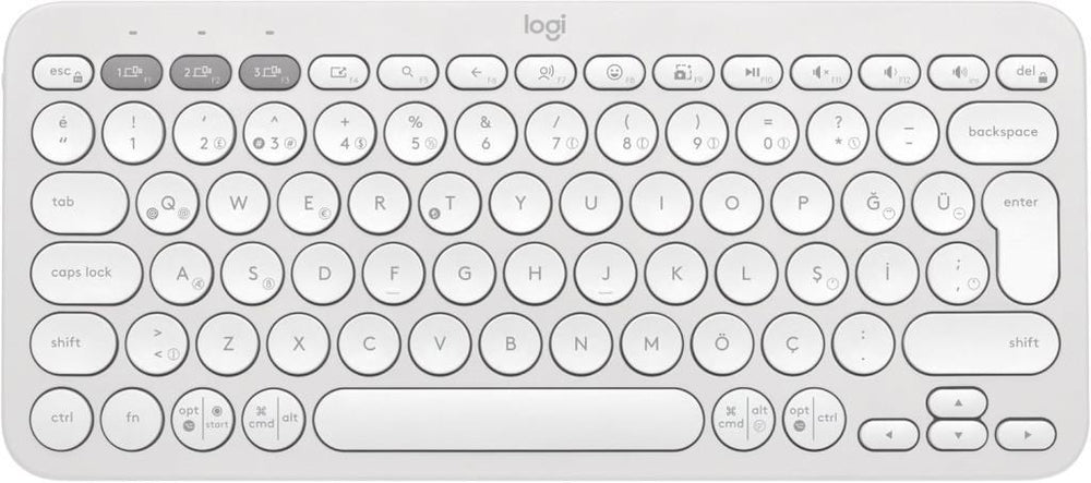 Logitech Pebble Keys 2 K380S 920-011860 Beyaz Kablosuz Klavye Outlet