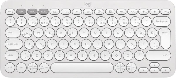 Logitech Pebble Keys 2 K380S 920-011860 Beyaz Kablosuz Klavye Outlet