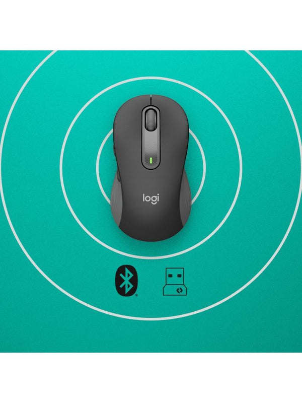 Logitech M650 Signature 910-006253 Siyah Sessiz Küçük Boy Sağ El Kablosuz Mouse