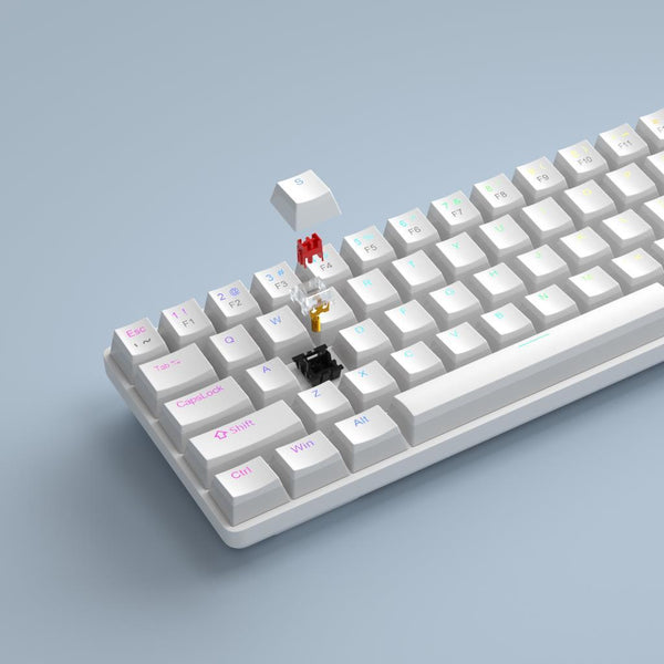 MageGee MK-BOX Pudding RGB %65 TKL Red Switch Kablolu Mekanik Oyuncu Klavyesi