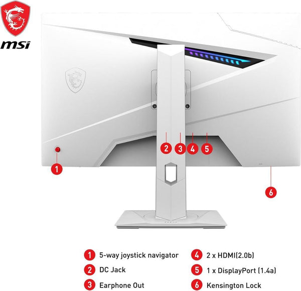 MSI MAG 274QRFW 27" 2K 180Hz Outlet