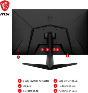 MSI G2712 27" Full HD 170Hz Teşhir