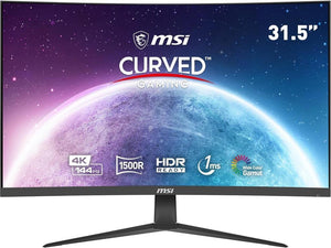 MSI G321CU 31.5" 1 ms 4K Curved 144 Hz Oyuncu Monitörü