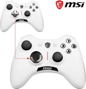 MSI Force GC20 V2 Beyaz Kablolu Oyun Kolu Teşhir