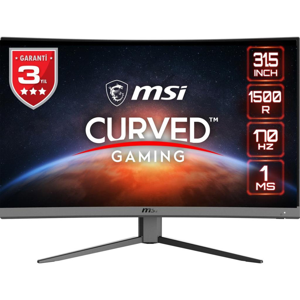 MSI Optix G32CQ4 E2 31.5" 1 ms 2K Curved 170 Hz Oyuncu Monitörü Teşhir