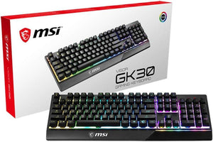 MSI Vigor GK30 RGB Kablolu Oyuncu Klavyesi