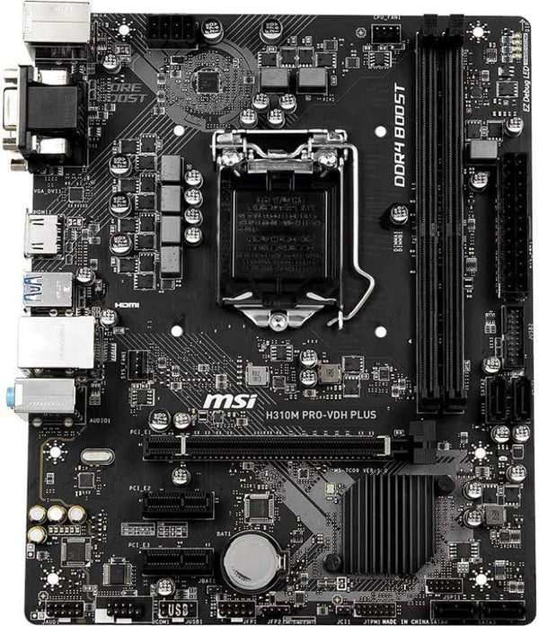 MSI H310M PRO-VDH Plus Intel LGA1151 DDR4 Micro ATX Anakart