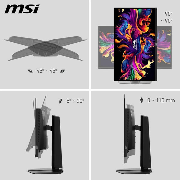 MSI 271QPX QD-OLED 26.5" 2K 360Hz Outlet