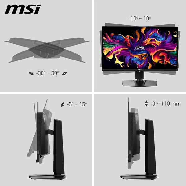 MSI MAG 321UP QD-OLED 31.5" 0.03 ms 4K 165 Hz OLED Oyuncu Monitörü