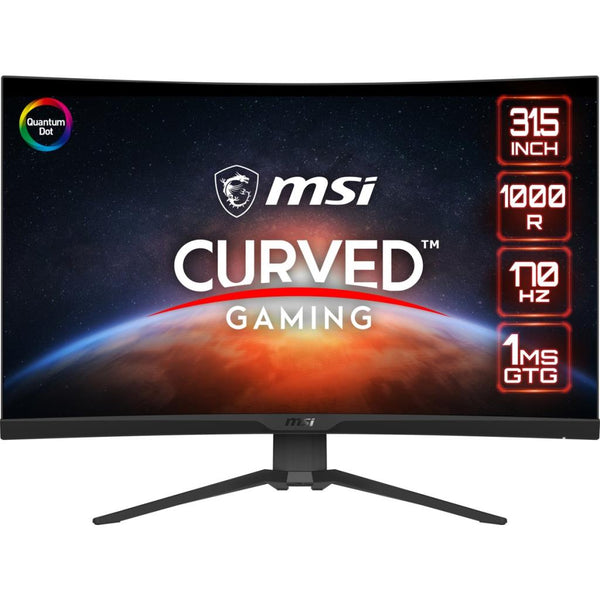 MSI MAG 325CQRF-QD 31.5" 1 ms 2K Curved 170 Hz Oyuncu Monitörü