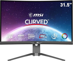 MSI MAG 325CQRF-QD 31.5" 1 ms 2K Curved 170 Hz Oyuncu Monitörü Teşhir