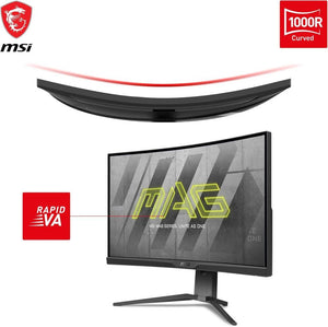 MSI MAG 325CQRF-QD 31.5" 1 ms 2K Curved 170 Hz Oyuncu Monitörü Teşhir