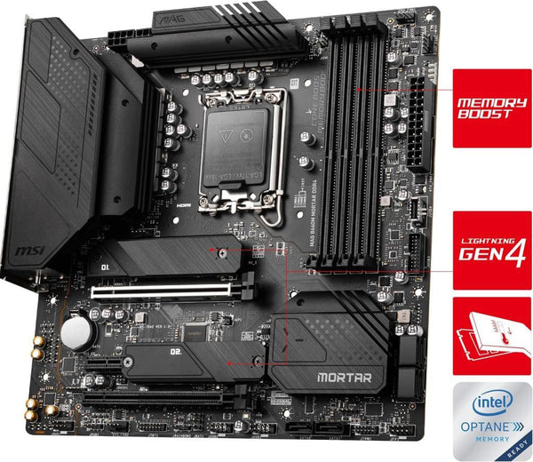 MSI B660M Mortar DDR4 mATX Outlet
