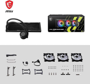 MSI Mag Coreliquid E360 360 mm İşlemci Sıvı Soğutucu Outlet