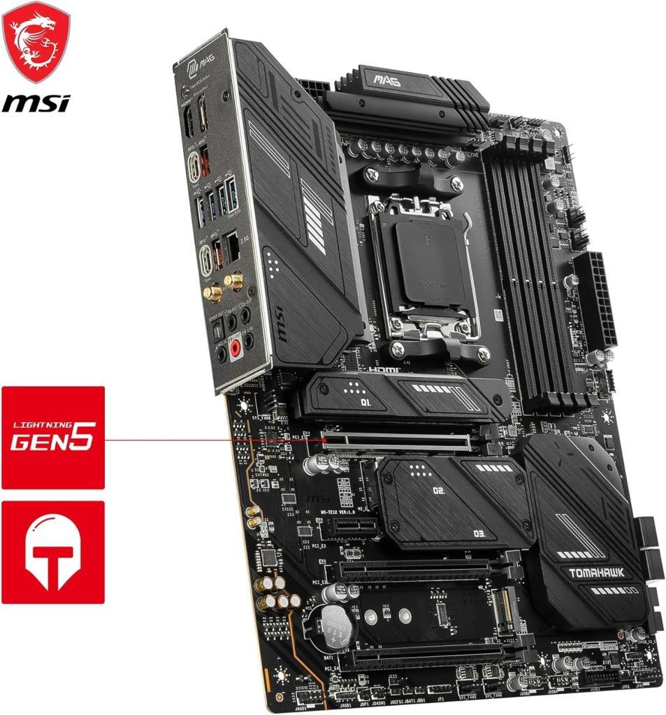 MSI Mag X670E Tomahawk Wi-Fi AMD AM5 DDR5 ATX Anakart