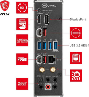 MSI Mag X670E Tomahawk Wi-Fi AMD AM5 DDR5 ATX Anakart