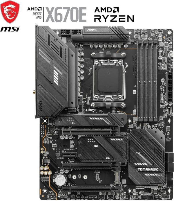MSI Mag X670E Tomahawk Wi-Fi AMD AM5 DDR5 ATX Anakart