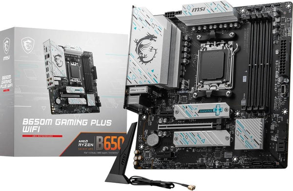 MSI B650M Gaming Plus Wi-Fi AMD AM5 DDR5 Micro ATX Anakart
