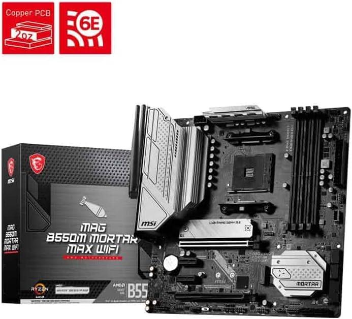 MSI B550M Mortar Max WiFi M-ATX