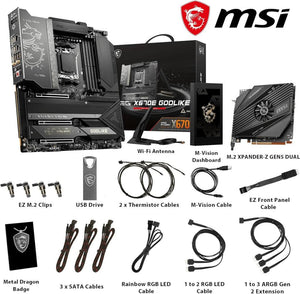MSI Meg X670E Godlike AM5 DDR5 ATX