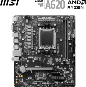MSI Pro A620M-E AMD AM5 DDR5 Micro ATX Anakart