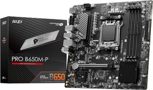 MSI Pro B650M-P AMD AM5 DDR5 Micro ATX Anakart