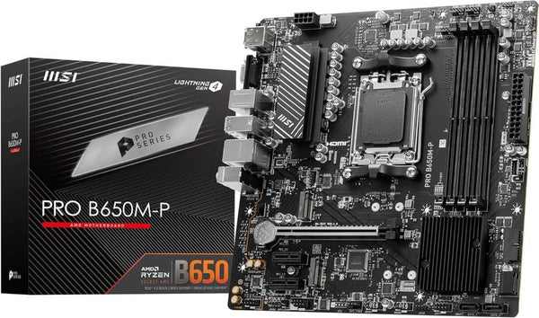 MSI Pro B650M-P AMD AM5 DDR5 Micro ATX Anakart