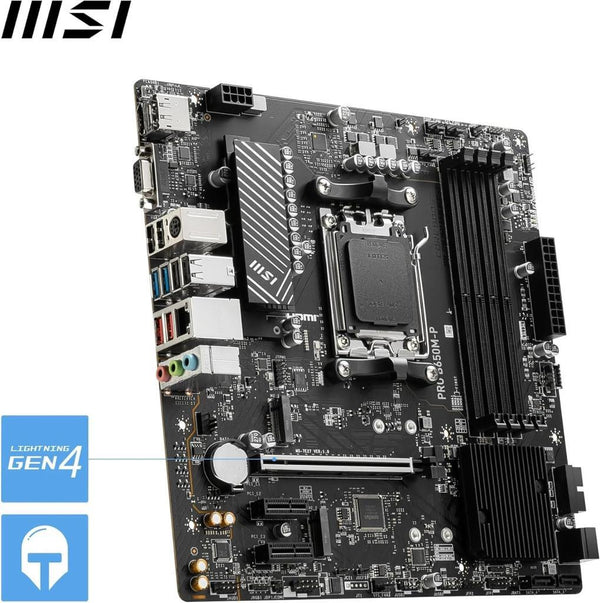 MSI Pro B650M-P AMD AM5 DDR5 Micro ATX Anakart