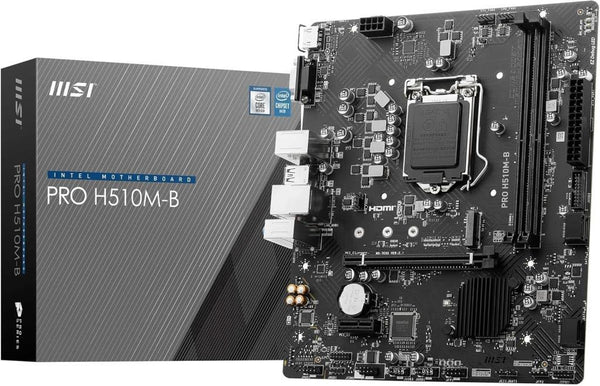 MSI Pro H510M-B Intel LGA1200 DDR4 Micro ATX Anakart Teşhir