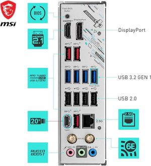 MSI X670E Gaming Plus Wi-Fi AMD AM5 DDR5 ATX Anakart Outlet