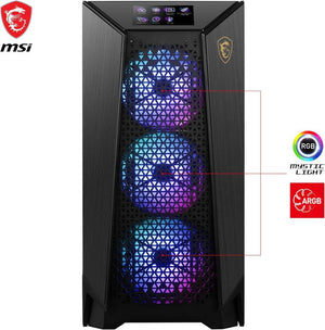 MSI MEG Prospect 700R ARGB 4 Fanlı Dokunmatik Panel E-ATX Oyuncu Kasası - Outlet