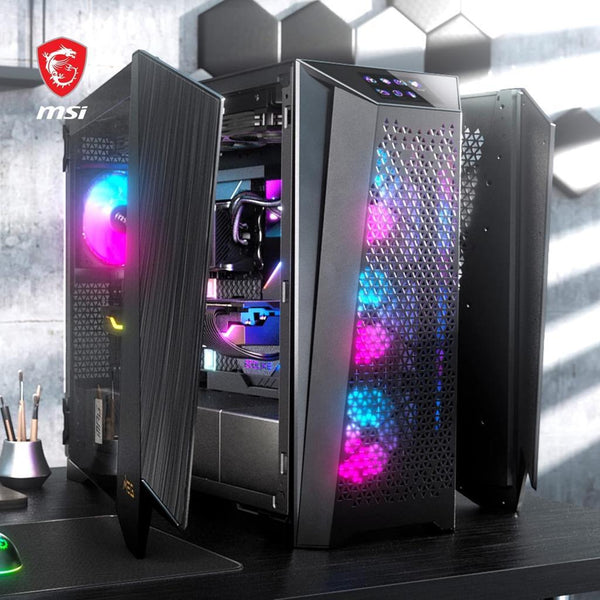 MSI MEG Prospect 700R ARGB 4 Fanlı Dokunmatik Panel E-ATX Oyuncu Kasası - Outlet