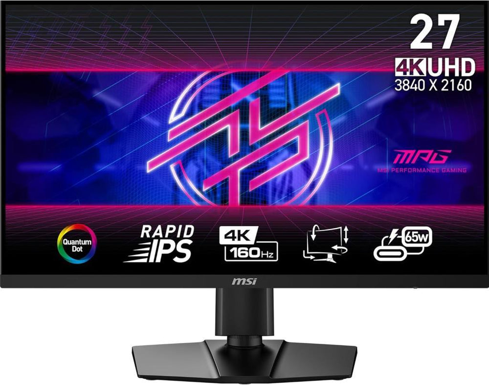 MSI MPG 274URF QD 27" 0.5 ms 4K Pivot IPS 160 Hz Oyuncu Monitörü