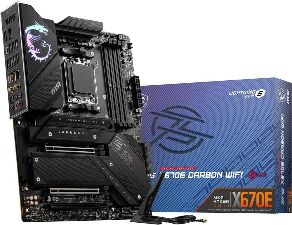 MSI MPG X670E Carbon Wi-Fi DDR5 Teşhir