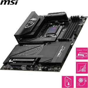 MSI MPG X870E Carbon Wi-Fi AMD AM5 DDR5 ATX Anakart Teşhir