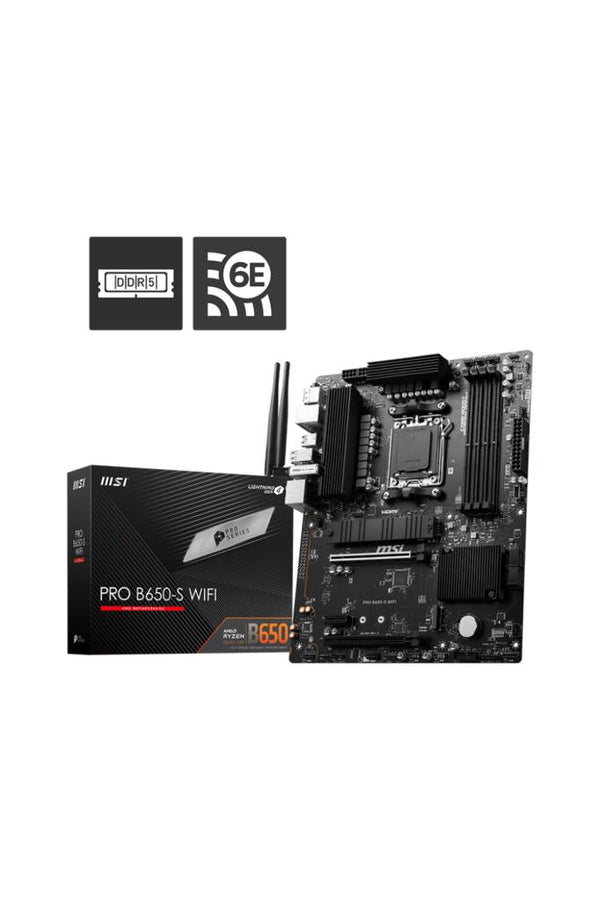 MSI Pro B650-S Wi-Fi AMD AM5 DDR5 ATX Anakart