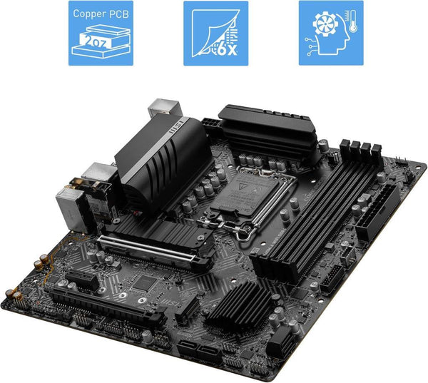 MSI Pro B660M-A D4 Intel LGA1700 DDR4 Micro ATX Anakart
