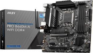 MSI B660M-A D4 Wi-Fi DDR4 mATX Outlet