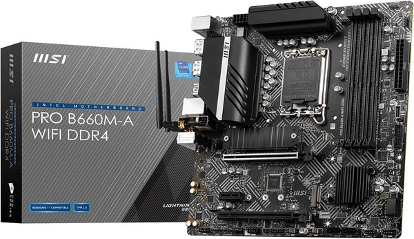 MSI B660M-A D4 Wi-Fi DDR4 mATX Outlet