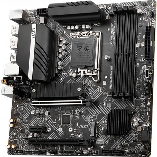 MSI PRO B660M-A D4 Wi-Fi Intel LGA1700 DDR4 Micro ATX Anakart