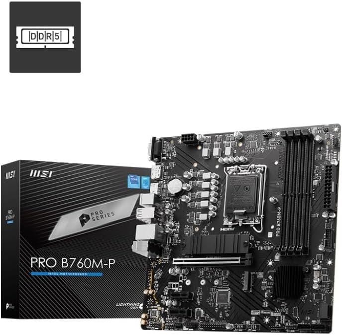 MSI Pro B760M-P DDR5 mATX Teşhir