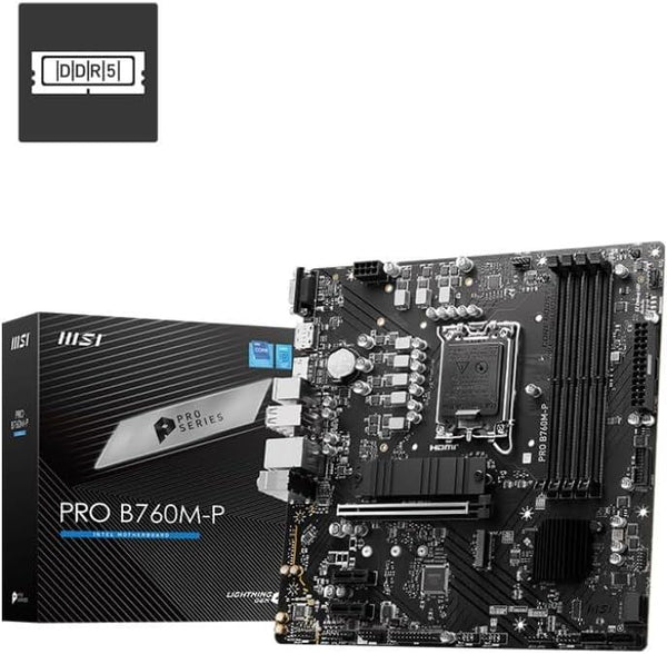 MSI Pro B760M-P DDR5 mATX Teşhir