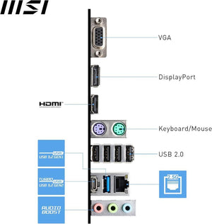 MSI Pro B760M-P DDR5 mATX Teşhir