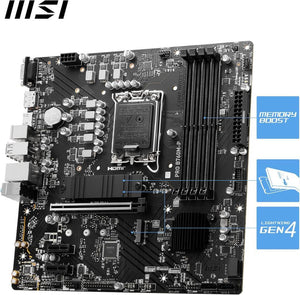 MSI Pro B760M-P DDR5 mATX Teşhir