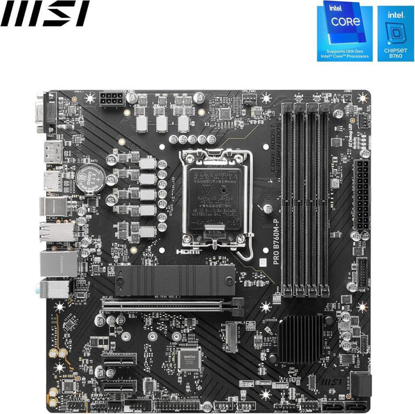 MSI Pro B760M-P DDR5 mATX Teşhir