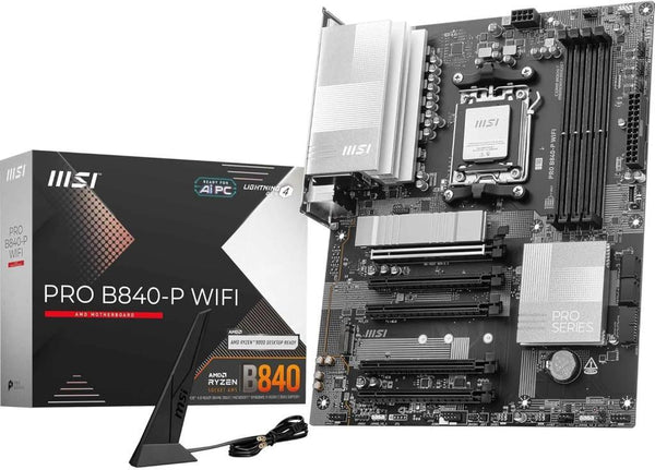 MSI Pro B840-P Wi-Fi AMD AM5 DDR5 ATX Anakart Outlet