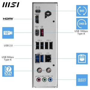 MSI Pro B840-P Wi-Fi AMD AM5 DDR5 ATX Anakart Outlet